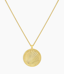 Gorjana Gold Toned Sunny Pendant Necklace