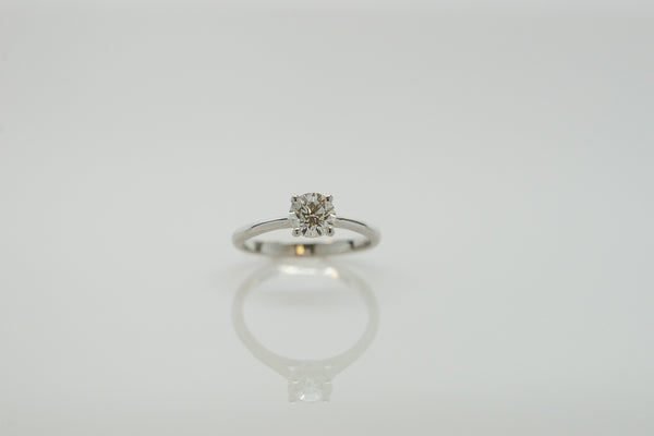Maurer Star II Diamond Engagement Ring with 0.90ct Center Diamond