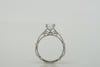 14K White Gold Verragio Engagement Ring with 0.03tcw Round Diamonds