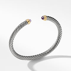 Cable Classics Collection® Bracelet with Amethyst and 14K Gold - TEST PRODUCT