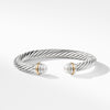 Cable Classics Collection® Bracelet with Pearl and 14K Gold