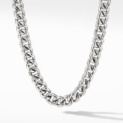Curb Chain Necklace size M 13.5 mm