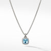Albion® Pendant with Blue Topaz and Diamonds