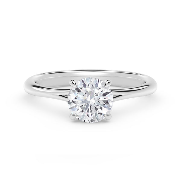 De Beers Forevermark 0.50ct Round Diamond "Icon" Engagement Ring