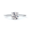 De Beers Forevermark .56ct Round Diamond in "Micaela's Delicate" Engagement Ring