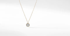 Cable Collectibles Pavé Charm Necklace with Diamonds in 18K Gold