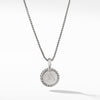 Initial Charm Necklace with Diamonds "A"