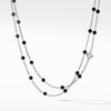 Cable Collectibles® Bead and Chain Necklace with Black Onyx