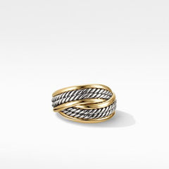 DY Origami Ring with 18K Yellow Gold size 7