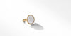 DY Elements® Ring in 18K Yellow Gold with Mother of Pearl and Pavé Diamonds