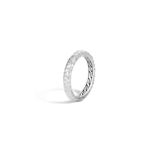 John Hardy Classic Chain Hammered 3.5MM Band Ring