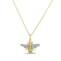 Roberto Coin Yellow Gold Tiny Treasures Bumble Bee Necklace
