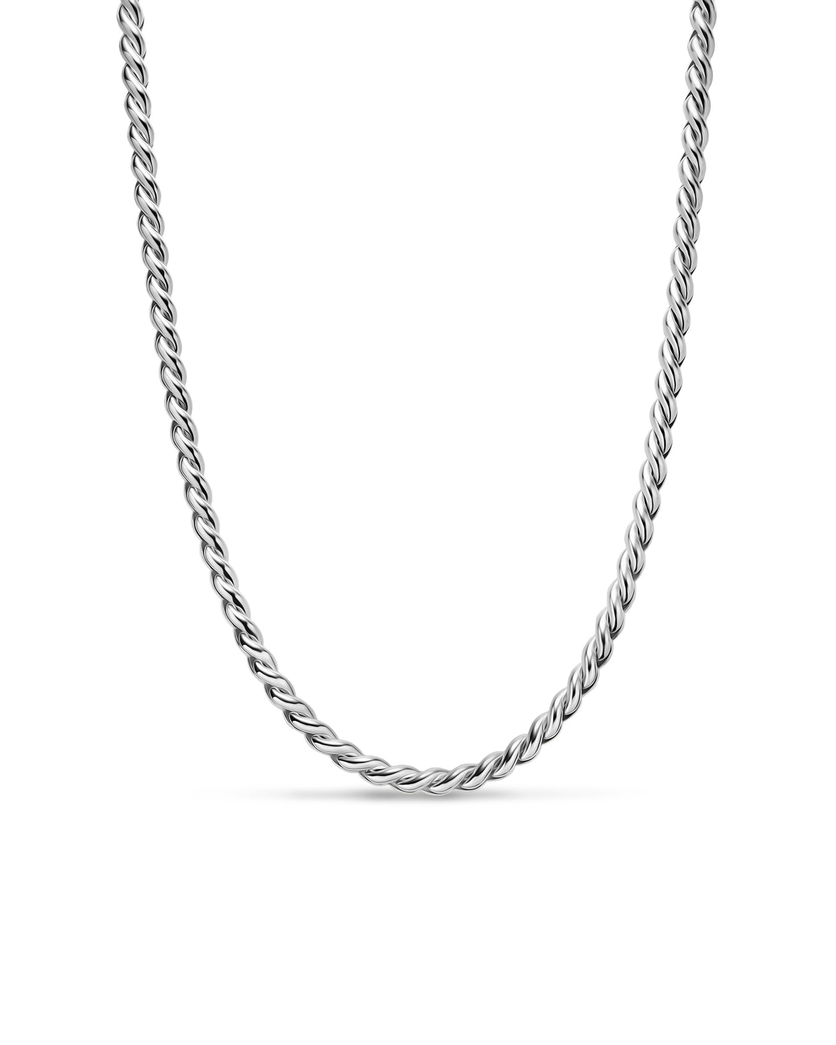 David Yurman Sculpted Cable Chain Necklace 16.5 Inch