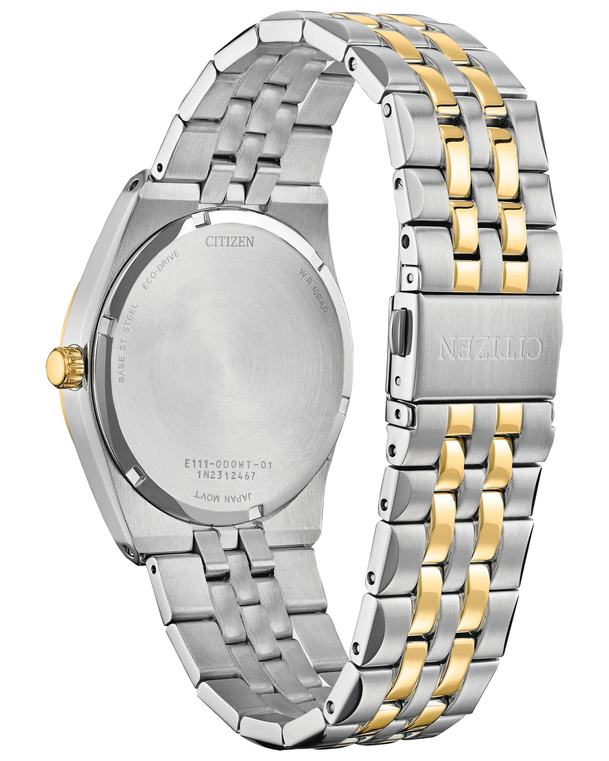 Citizen Corso Two Tone Black Dial Watch