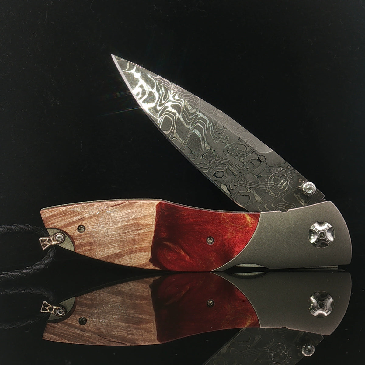 William Henry Titanium Frame Omni Scorch Knife