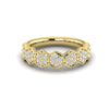 Diamond Cluster Honeycomb Ring