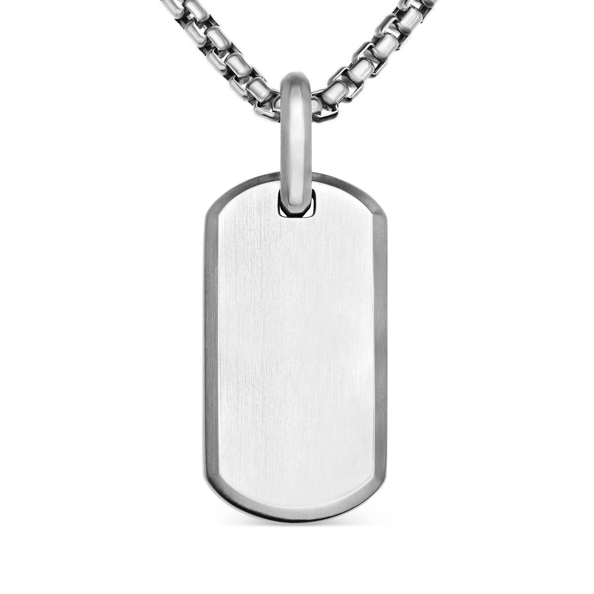 David Yurman Sterling Silver Tag Enhancer
