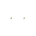 White Gold Quarter Carat Diamond Stud Earrings