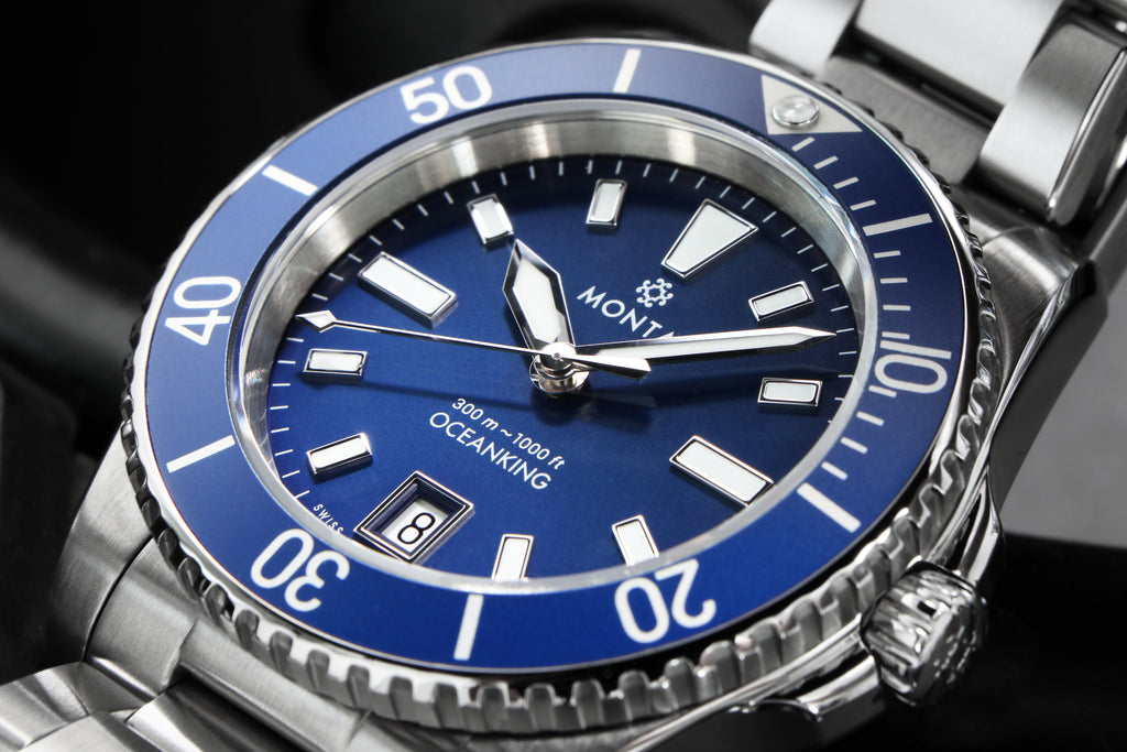 MONTA Oceanking Swiss Automatic Blue Dial Watch