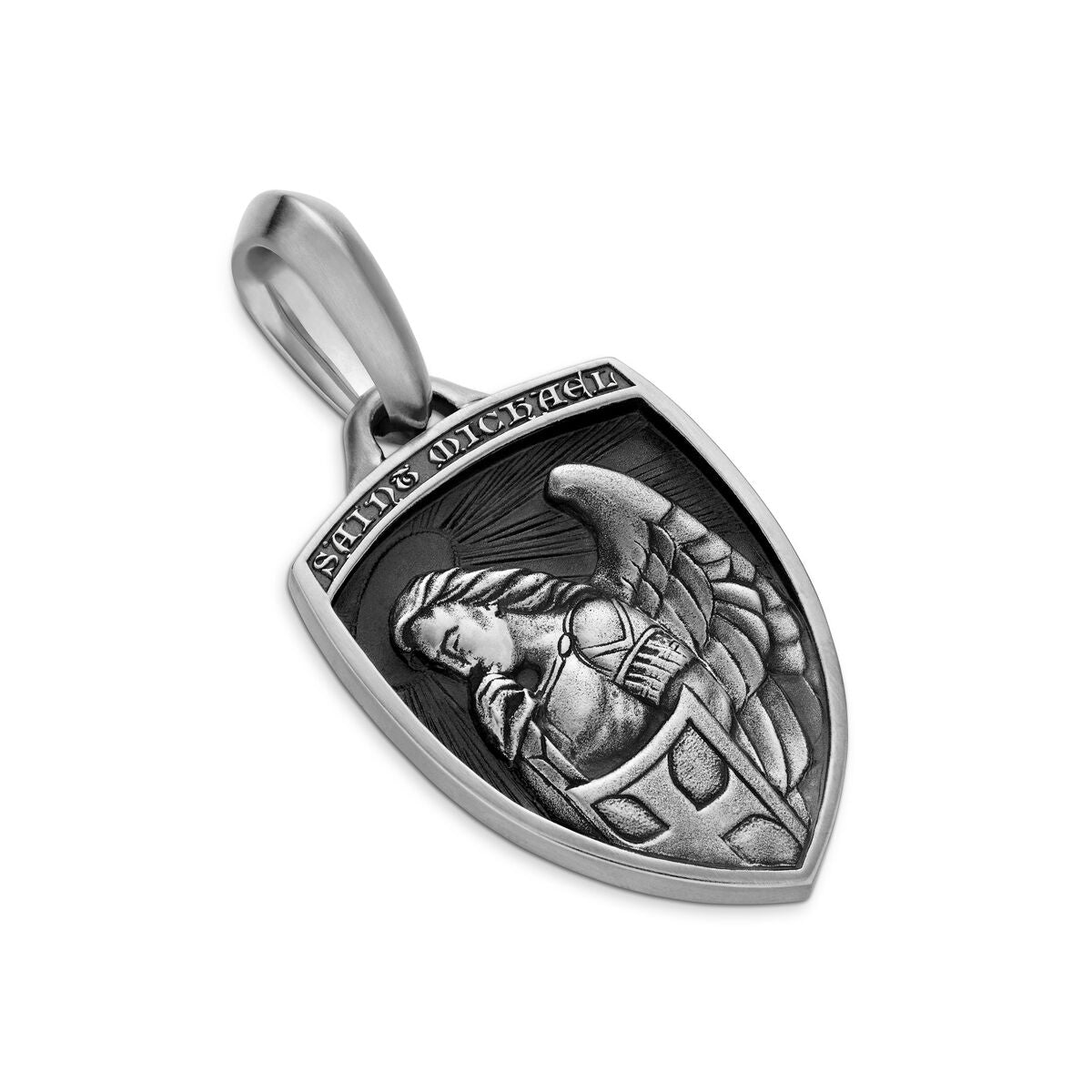 David Yurman Sterling Silver Saint Michael Amulet Enhancer