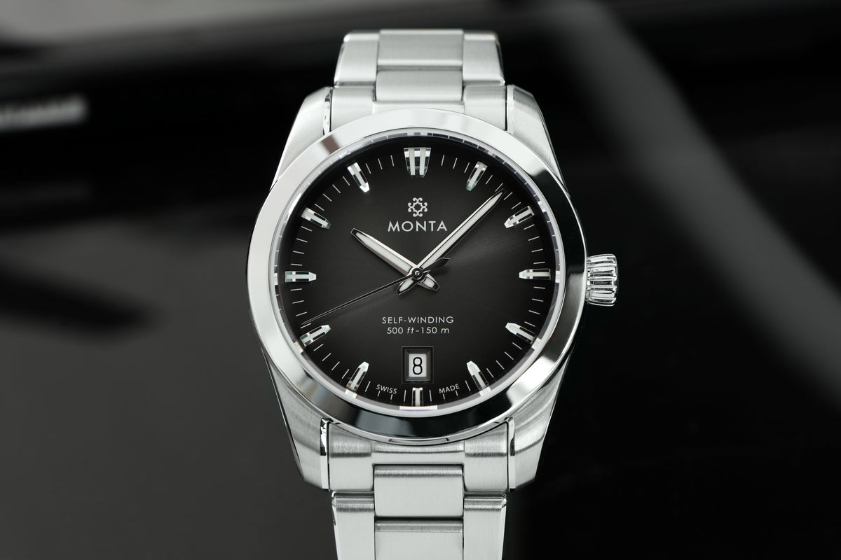 MONTA Noble Anthracite Swiss Watch