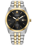 Citizen Corso Two Tone Black Dial Watch