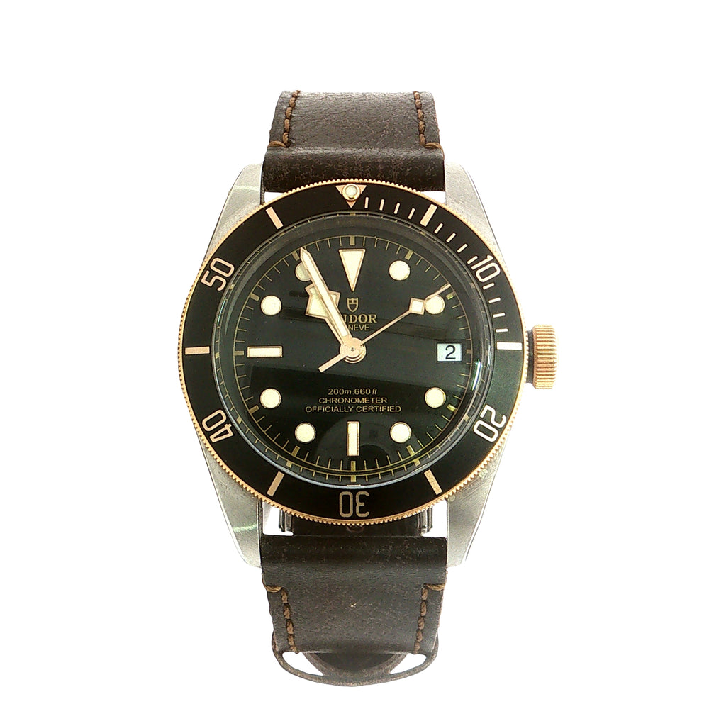 Pre Owned Tudor Black Bay Two Tone Automatic Watch