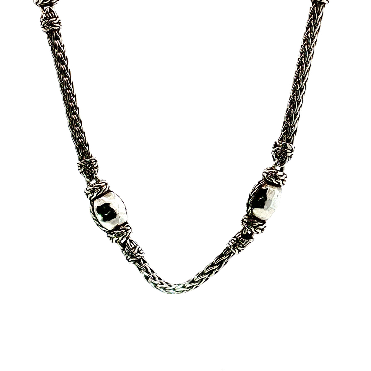 Estate John Hardy Palu Sterling Silver Necklace