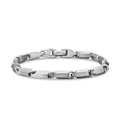 David Yurman Sterling Silver Faceted Chain Bracelet