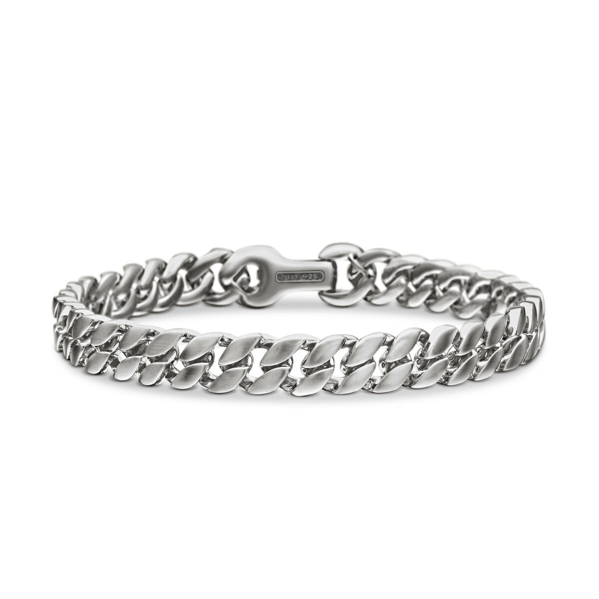 David Yurman Sterling Silver Curb Chain Bracelet