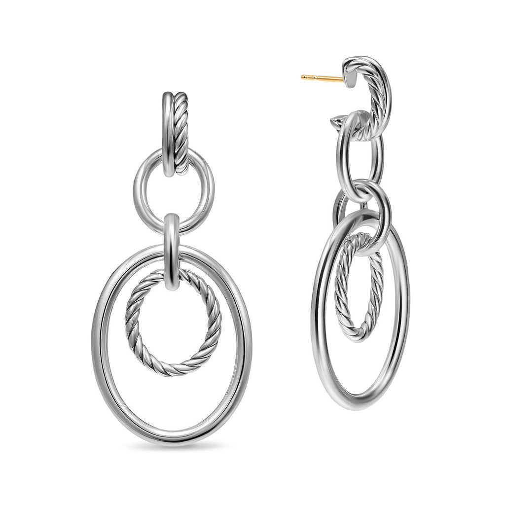 Sterling Silver Mercer Mobile Drop Earrings: David Yurman