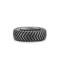 David Yurman Black Titanium Chevron Band Ring