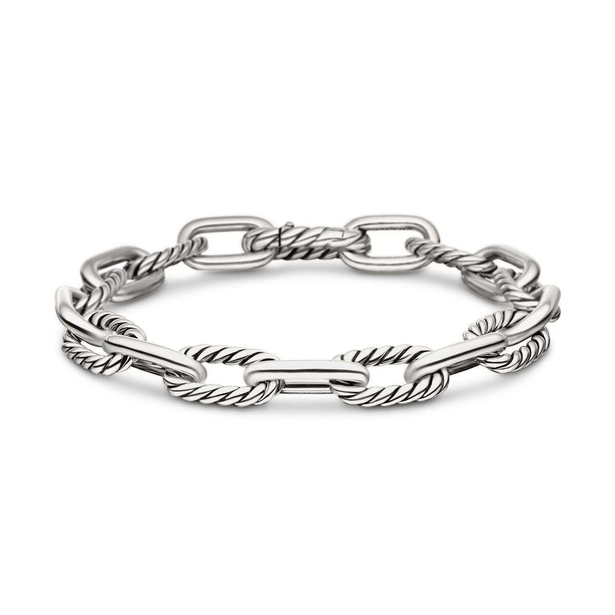 David Yurman Sterling Silver 8.5 mm Madison Chain Bracelet