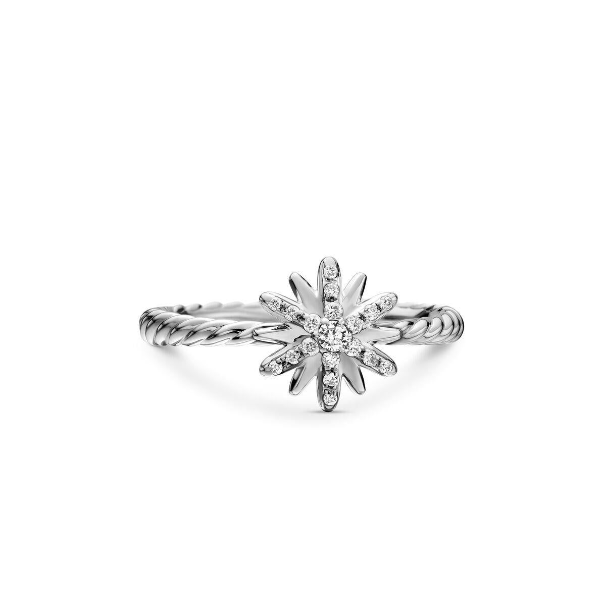 David Yurman Sterling Silver Petite Starburst Ring