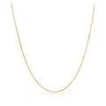 David Yurman Yellow Gold Box Chain
