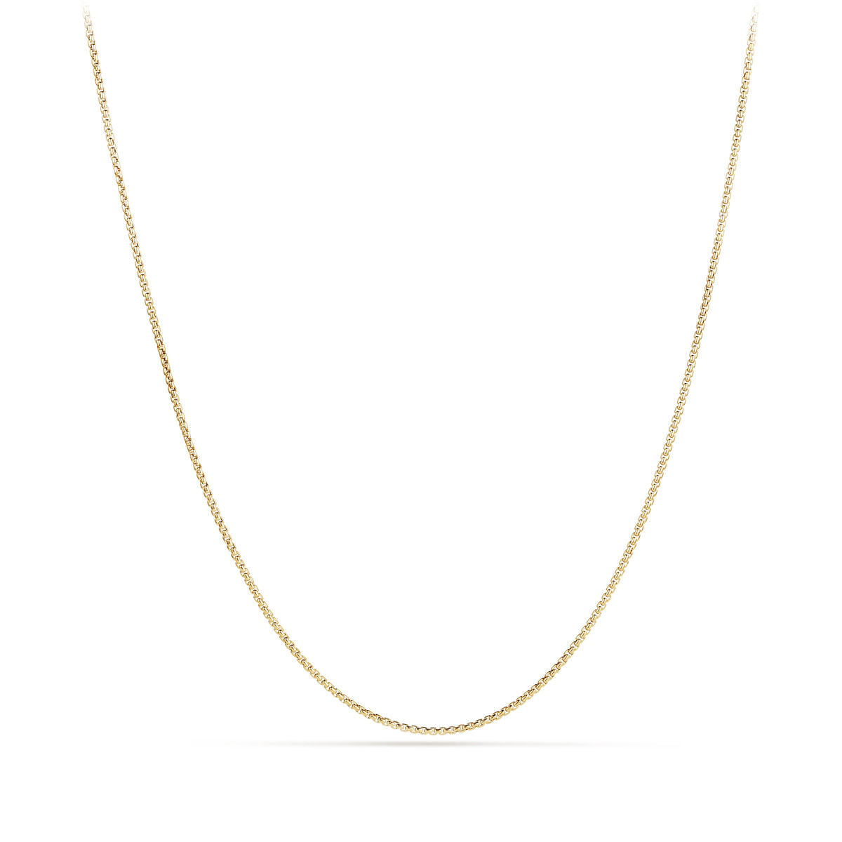 David Yurman Yellow Gold Box Chain