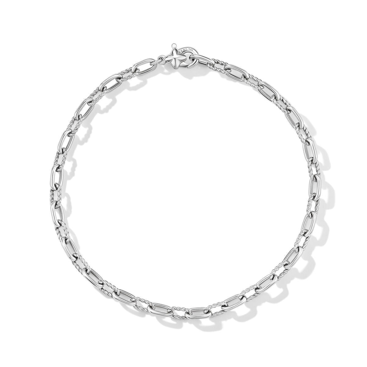 David Yurman Silver 3mm Madison Chain Bracelet