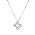 Roberto Coin Venetian Princess Diamond Flower Necklace