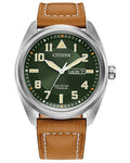 Citizen Titanium Garrison Eco Drive Watch