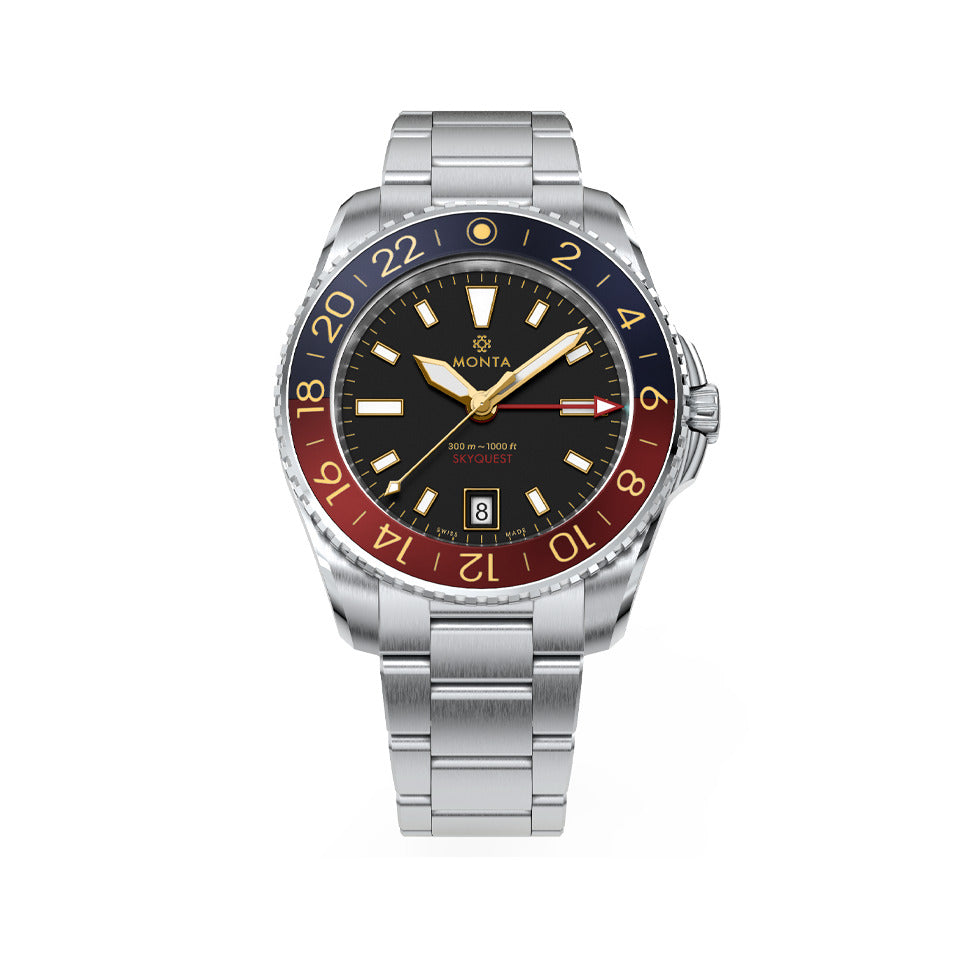 MONTA Skyquest Gilt Swiss Watch