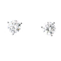 White Gold Diamond Martini Stud Earrings