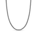 David Yurman Sterling Silver and Yellow Gold Box Chain