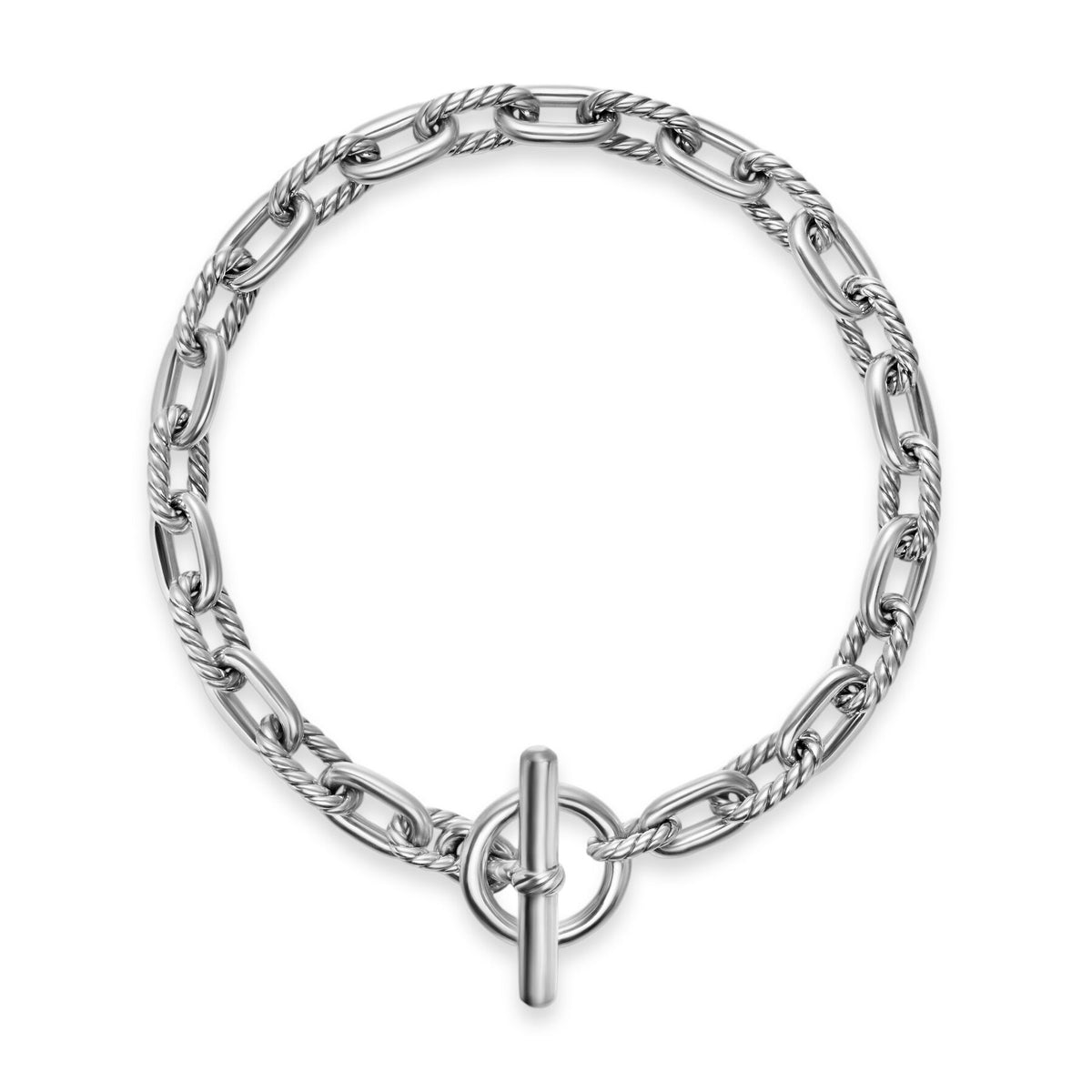 David Yurman Sterling Silver Madison Bracelet with Toggle