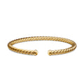 David Yurman Yellow Gold Cablespira Bracelet