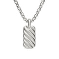 David Yurman Sterling Silver Petite Tag Enhancer