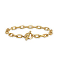 David Yurman Yellow Gold Madison Bracelet with Toggle