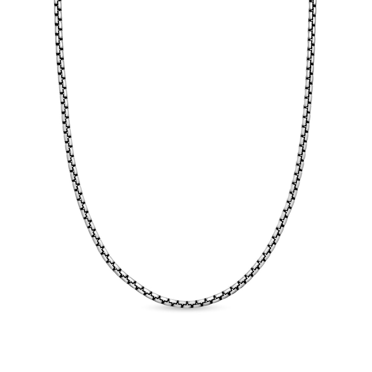 David Yurman Sterling Silver 2.7 mm Box Chain