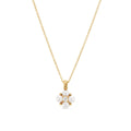 David Yurman Yellow Gold Petite Modern Renaissance Pearl Necklace