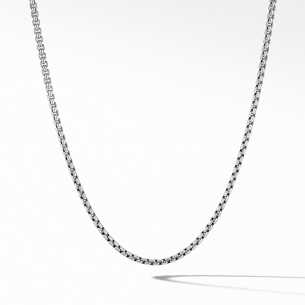 David Yurman Sterling Silver Small Box Chain