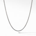 David Yurman Sterling Silver Small Box Chain